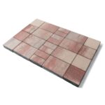 Плитка тротуарная Braer Мозаика Color Mix Фламинго, h=60 мм