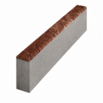 Бордюр садовый Steingot 1000×200×80 мм Штайн Браун