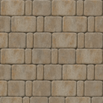 BRAER Тротуарная плитка Классико Color Mix Песчаник 60 мм двухслойный 13,44 м²/поддон