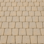 BRAER Тротуарная плитка Классико круговая Color Mix Песчаник 73×110×115×60 мм двухслойный 11,4 м²