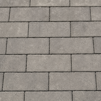 BRAER Тротуарная плитка Прямоугольник Color Mix Миндаль 200×100×60 мм двухслойный 12,96 м²/поддон