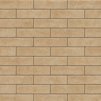 BRAER Тротуарная плитка Прямоугольник Color Mix Миндаль 200×100×40 мм двухслойный 19,44 м²/поддон