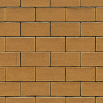 Брусчатка клинкерная Westerwalder Klinker PK81 Niederlausitzer Gelb, 200×100×40 мм