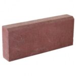 Бордюр тротуарный Меликонполар БР 50.20.8 красный, 500×200×80 мм