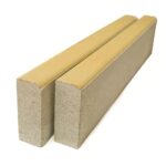 Бордюр тротуарный Braer БР 100.20.8 песочный, 1000×200×80 мм