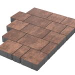 Steingot Плитка тротуарная Старый Город Color Mix Мокко 60 мм 13.596 м²/поддон