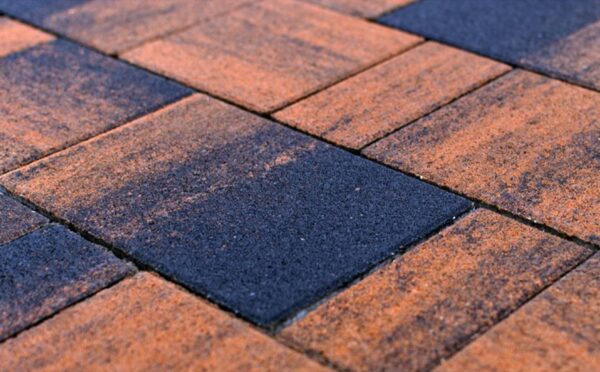 Плитка тротуарная Braer Сити Color Mix Техас, 300×300×80 мм