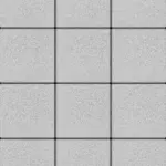 Б.1.К.8 Плитка тротуарная 300×300 "Квадрат" Стандарт белый 10.80 м²/поддон