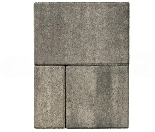 BRAER Тротуарная плитка Мозаика Color Mix Туман 60 мм двухслойный 11,52 м²/поддон