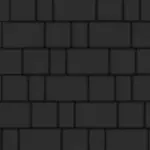 Б.1.КО.6 В Брусчатка тротуарная (двухслойная) гладкий черный 13.2 м²/поддон