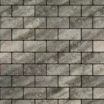 Плитка тротуарная ВЫБОР ЛА-Линия А.2.П.4 Листопад гладкий цветАнтрацит 200×100×40 мм