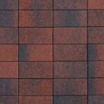 Плитка тротуарная ВЫБОР ЛА-Линия А.2.П.4 Листопад гладкий цветКлинкер 200×100×40 мм