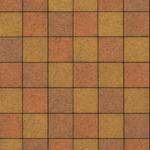 Плитка тротуарная ВЫБОР ЛА-Линия Б.2.К.6 Листопад гранит цвет Саванна 200×200×60 мм