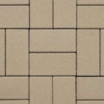 Плитка тротуарная ВЫБОР ЛА-Линия Б.2.П.8 гладкий цвет белый 200×100×80 мм