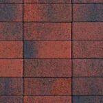 Плитка тротуарная ВЫБОР Паркет Б.4.П.6 Листопад гранит цвет Клинкер 180×60×60 мм
