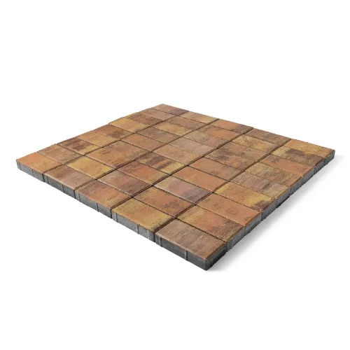 Тротуарная плитка Прямоугольник Color Mix прайд 200×100×60 мм