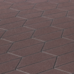 Steingot Плитка тротуарная Ромб Color Mix Эмбер 200×200×60 мм 10.2 м²/поддон