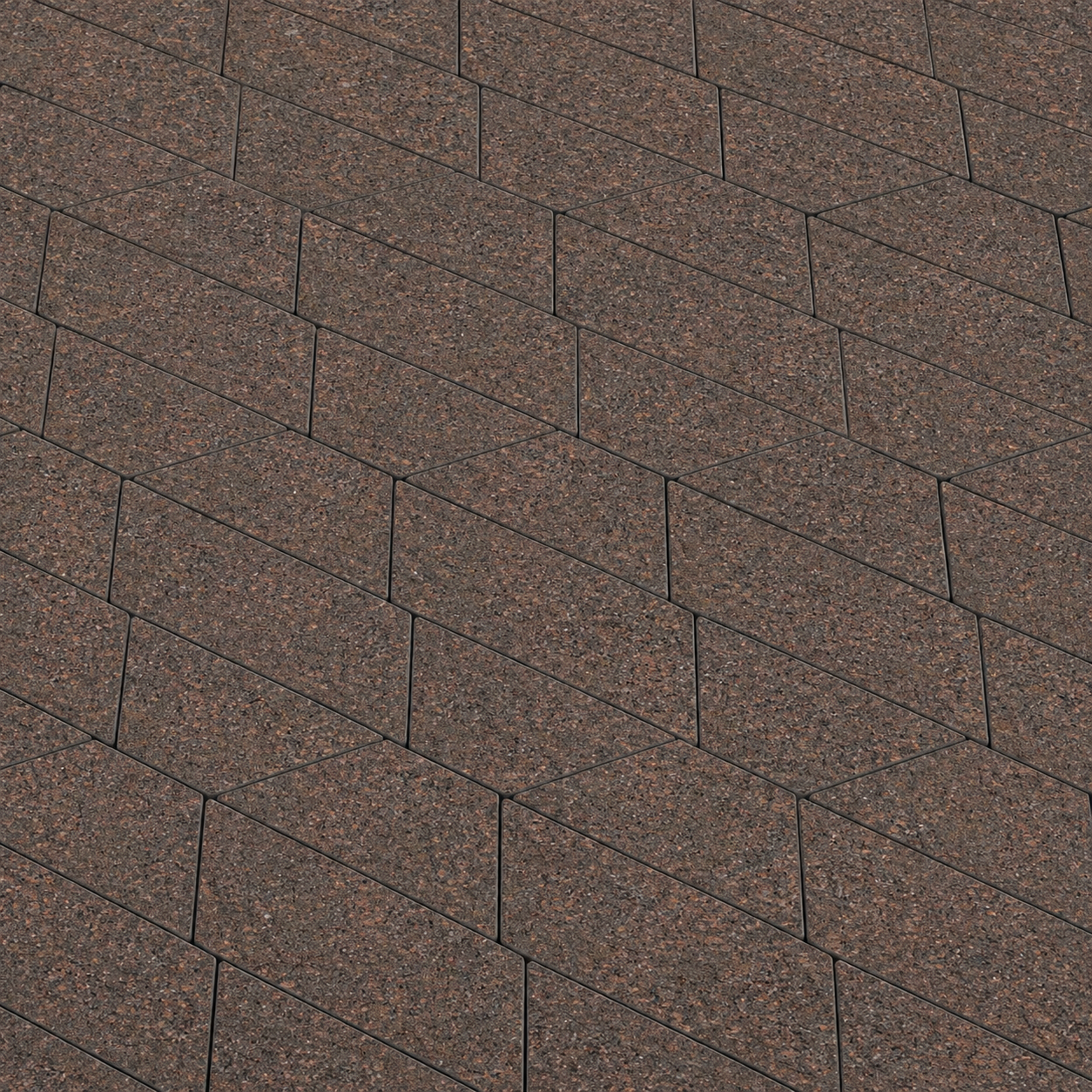 Steingot Плитка тротуарная Ромб Color Mix Тигр 200×200×60 мм 10.2 м²поддон